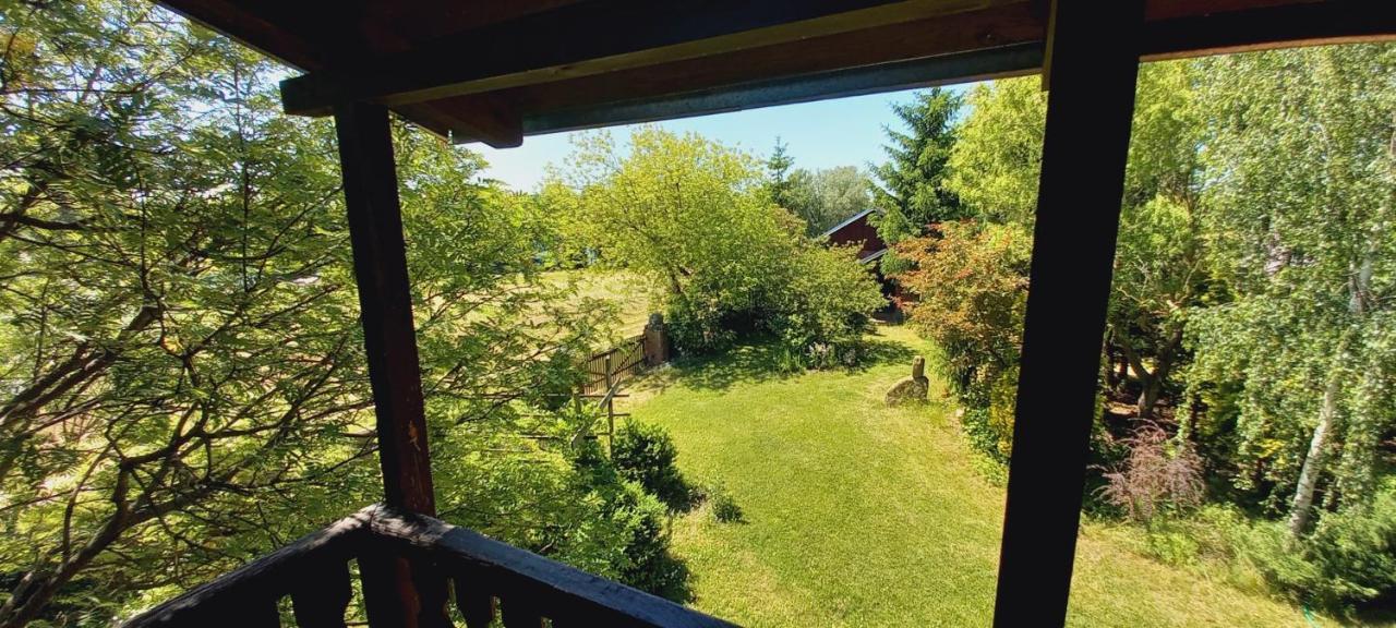 Dom gościnny LERKA Mazury jeziora lasy Lakorz Zewnętrze zdjęcie